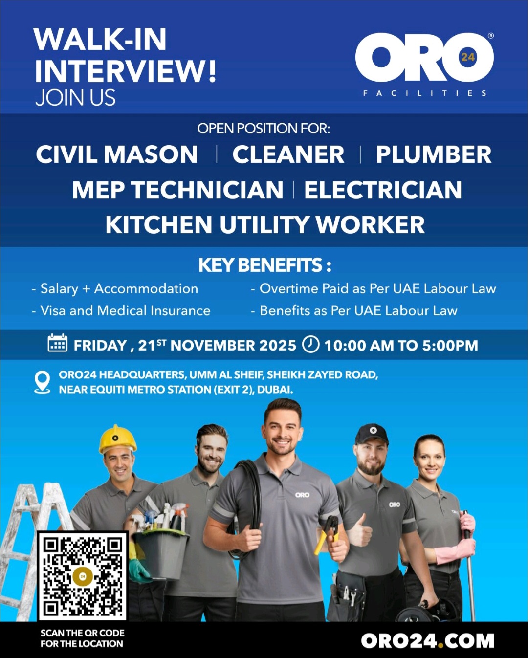 ORO24 Developments Walk in Interview in Dubai