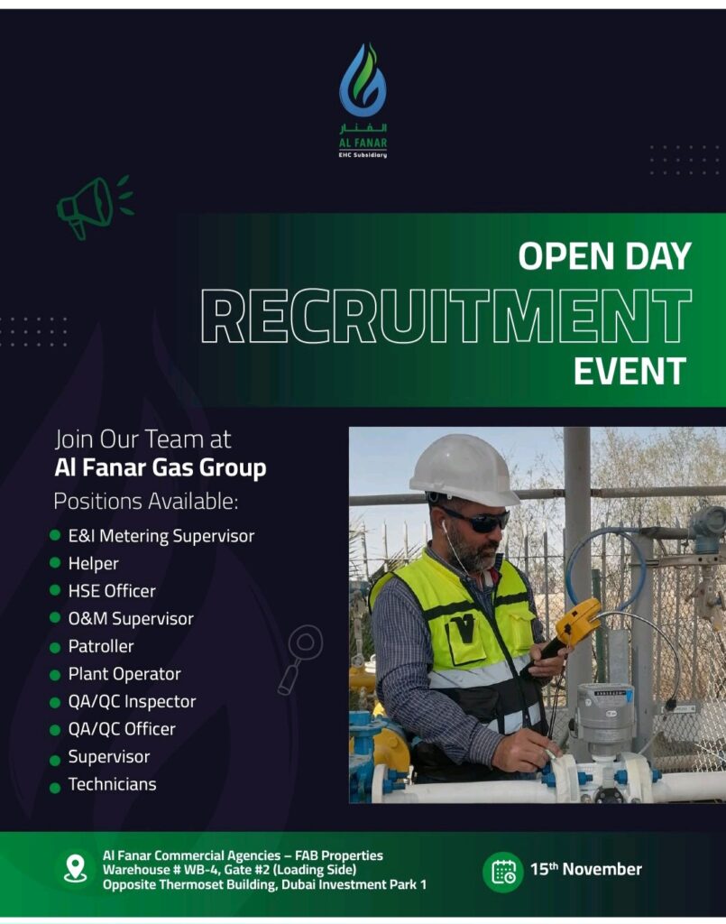 Join the Journey: Your Guide to the AI Fanar Gas Group Open Day in Dubai