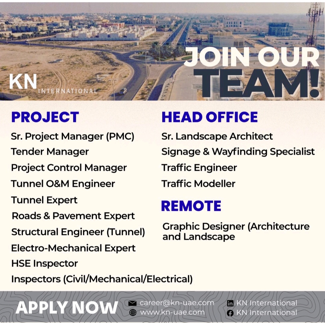 Build Your Future with KN International: Exciting Engineering Careers in the UAE